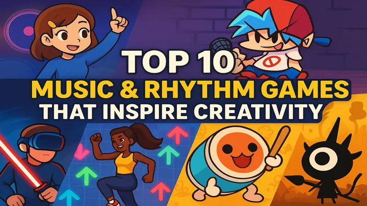 Top 10 Music & Rhythm Games That Inspire Creativity