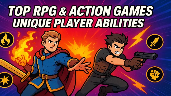 Top RPG and Action Games with Unique Player Abilities