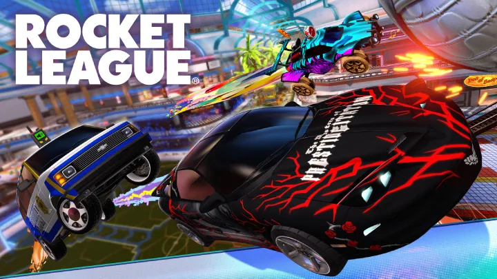 Rocket League is a high energy vehicular soccer game where players control rocket powered cars to score goals and defend against opponents