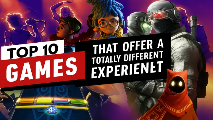 Top 10 Games That Offer a Totally Different Experience