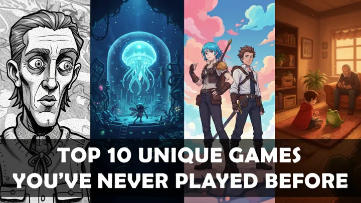 Top 10 Unique Games You’ve Never Played Before
