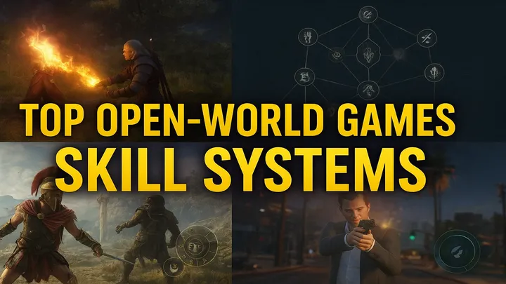 Top Open-World Games with the Most Impressive Skill Systems